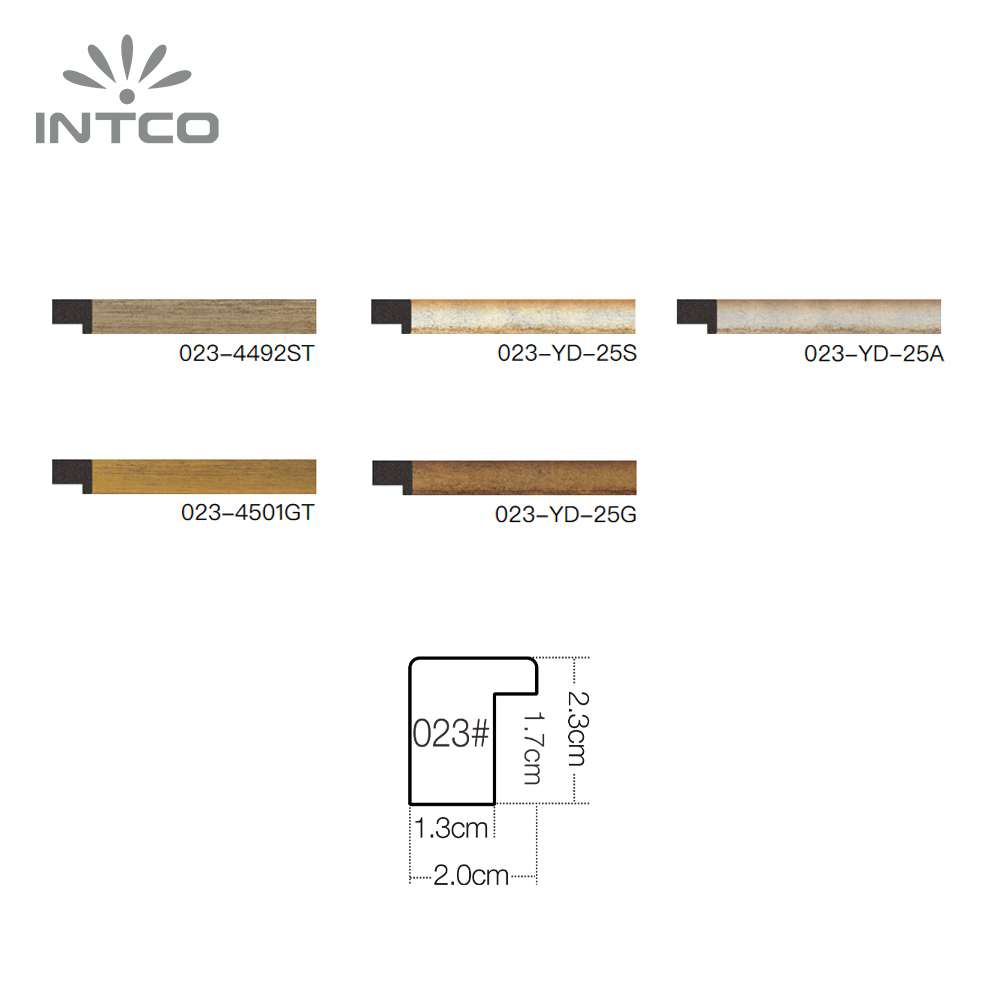 Intco picture frame profiles